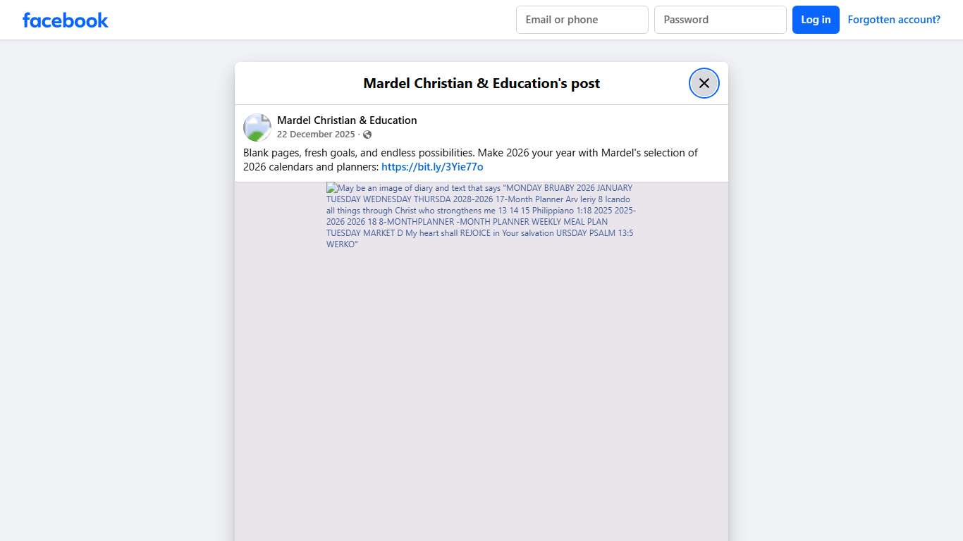 Blank pages, fresh goals,... - Mardel Christian & Education Facebook